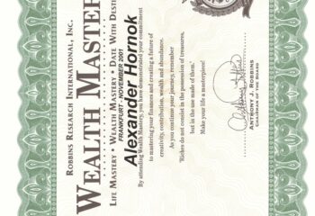 Wealth Master Zertifikat