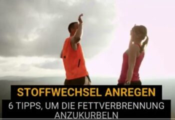 6 Tipps Stoffwechsel ändern