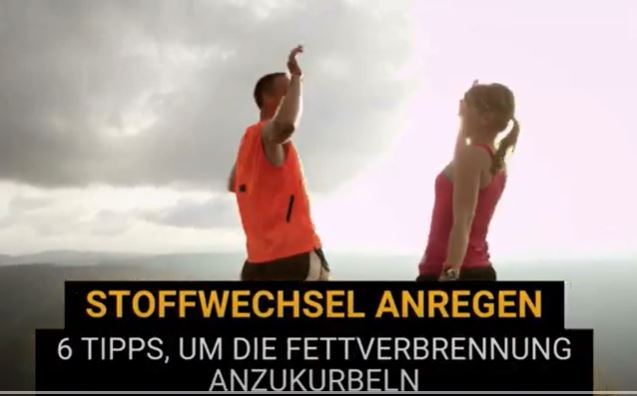 6 Tipps Stoffwechsel ändern